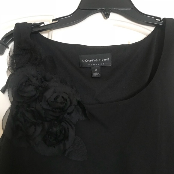 Fun flattering Black Dress👌 - Picture 3 of 4